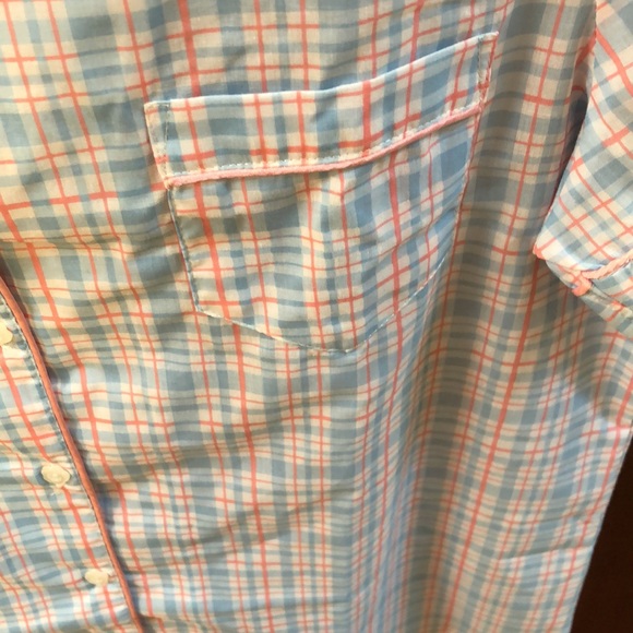 Women’s Poly Cotton Short Sleeve Two Piece Set - Picture 3 of 4